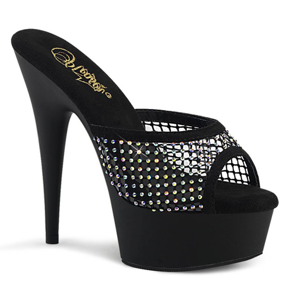 Pleaser - DELIGHT6016RM Mules à talon - Noir Product image